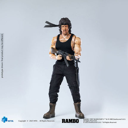 John Rambo First Blood II Exquisite Super Series Action Figure 1/12 16 cm