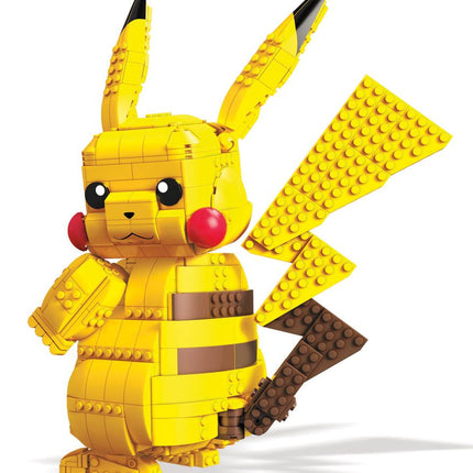 Jumbo Pikachu Pokémon Mega Construx Wonder Builders Construction Set 33 cm