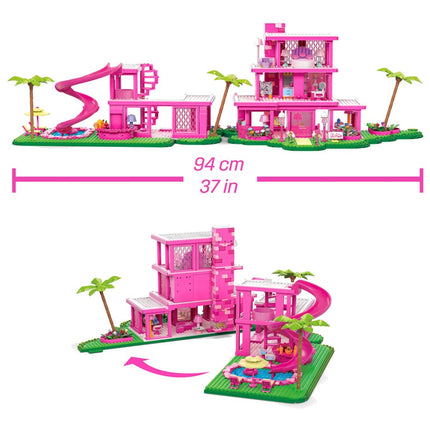 Barbie's DreamHouse Barbie The Movie MEGA Construction Set