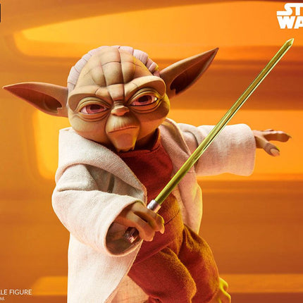 Yoda Star Wars The Clone Wars Action Figure 1/6 14 cm